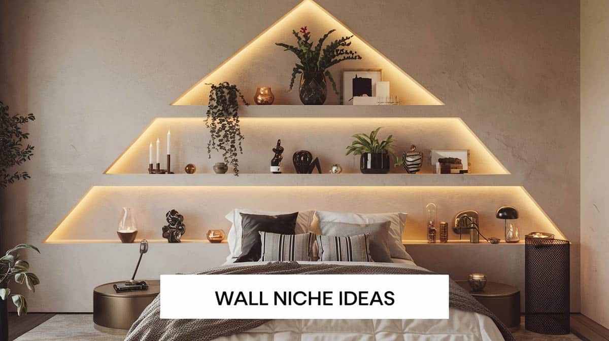 Wall niche ideas