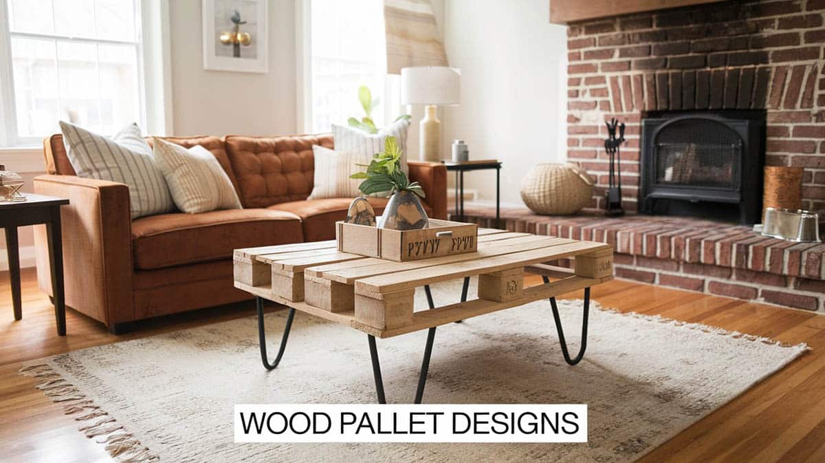 Wood pallet designs