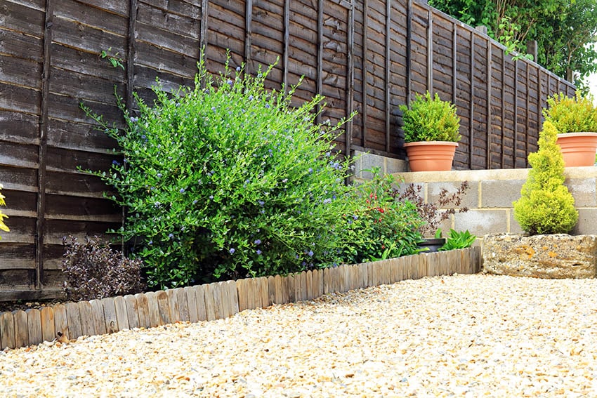 Pressure treated edging
