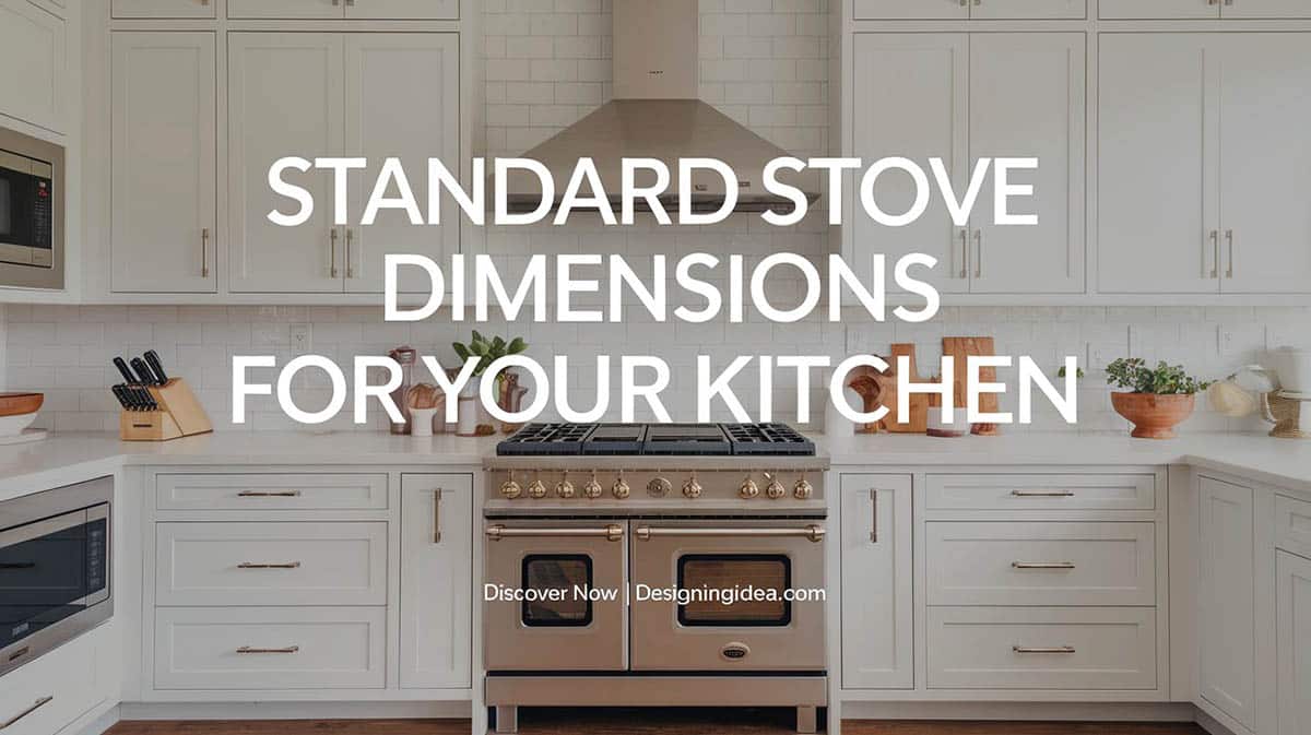 Kitchen with central stove and shaker cabinetry