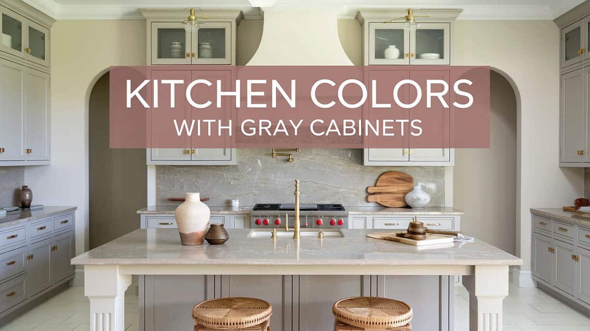 Kitchen Colors with Gray Cabinets