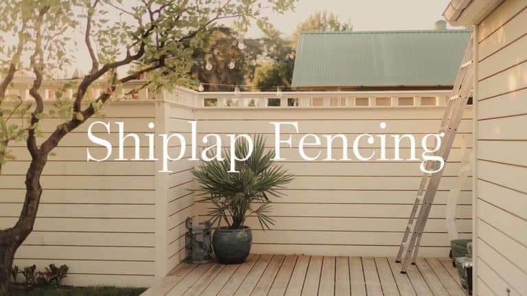 What to Know About Shiplap Fencing (Types & Materials)